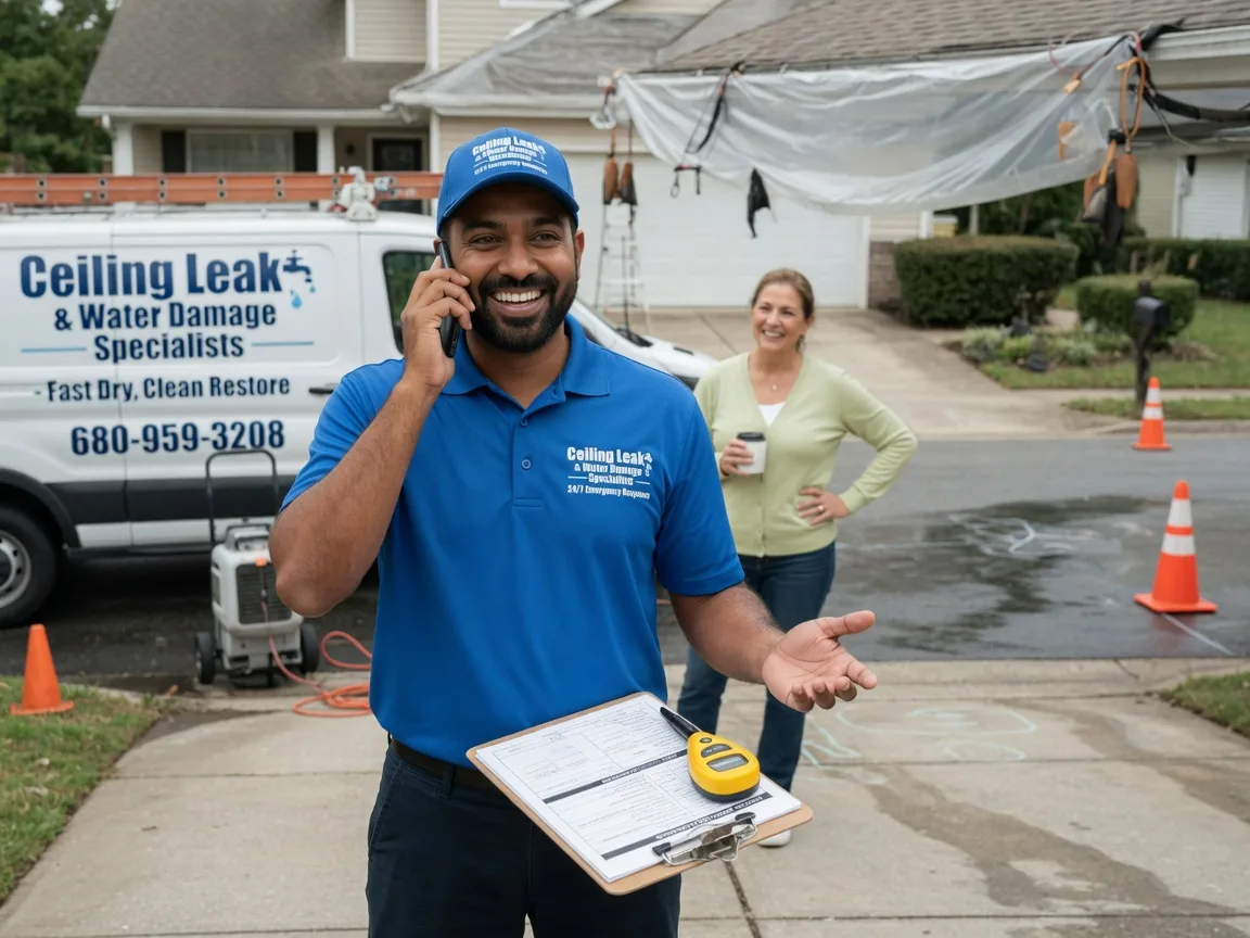 Ceiling Leak Cleanup Kilauea, HI FAQs